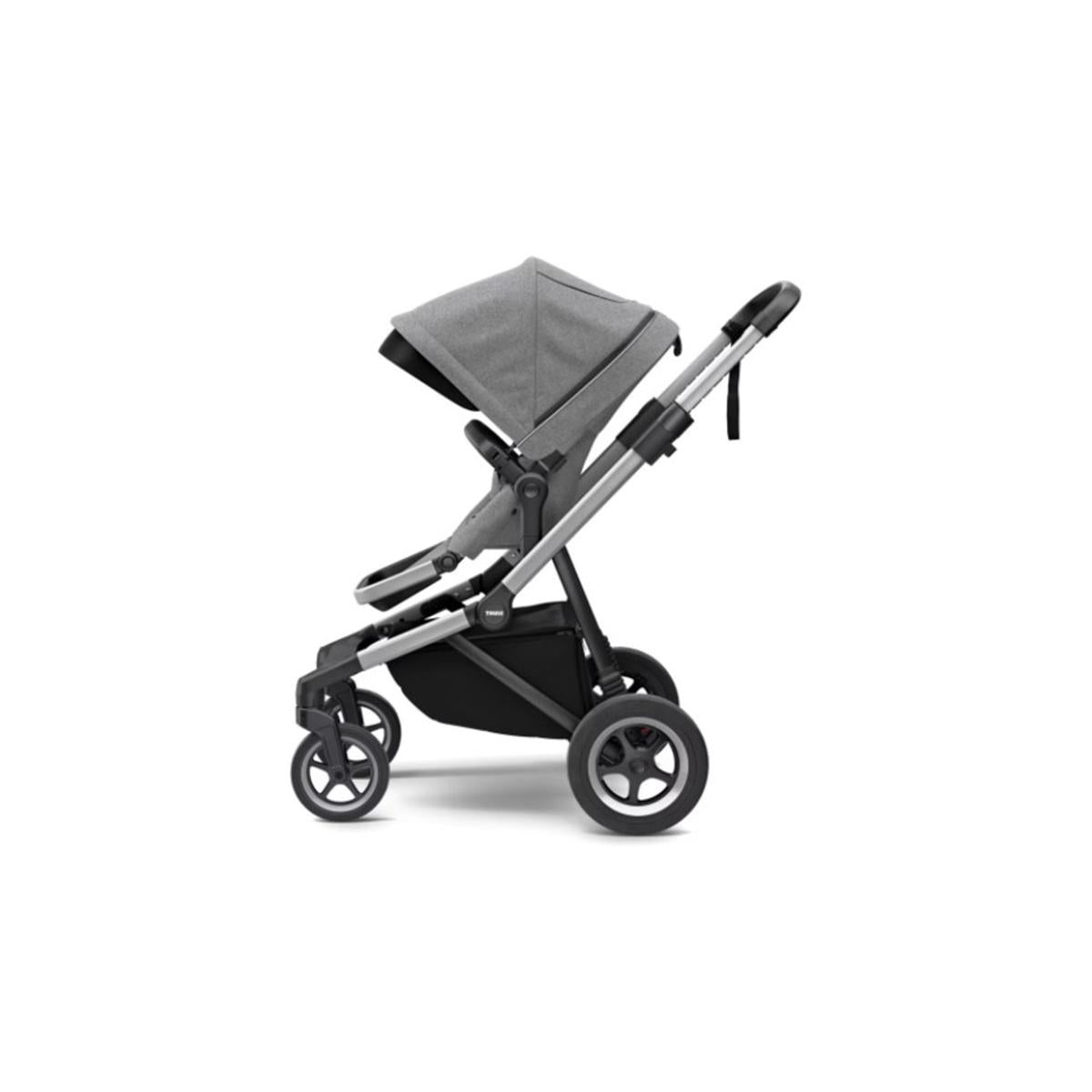  Thule Sleek City Stroller - Aluminium/Gray Melange