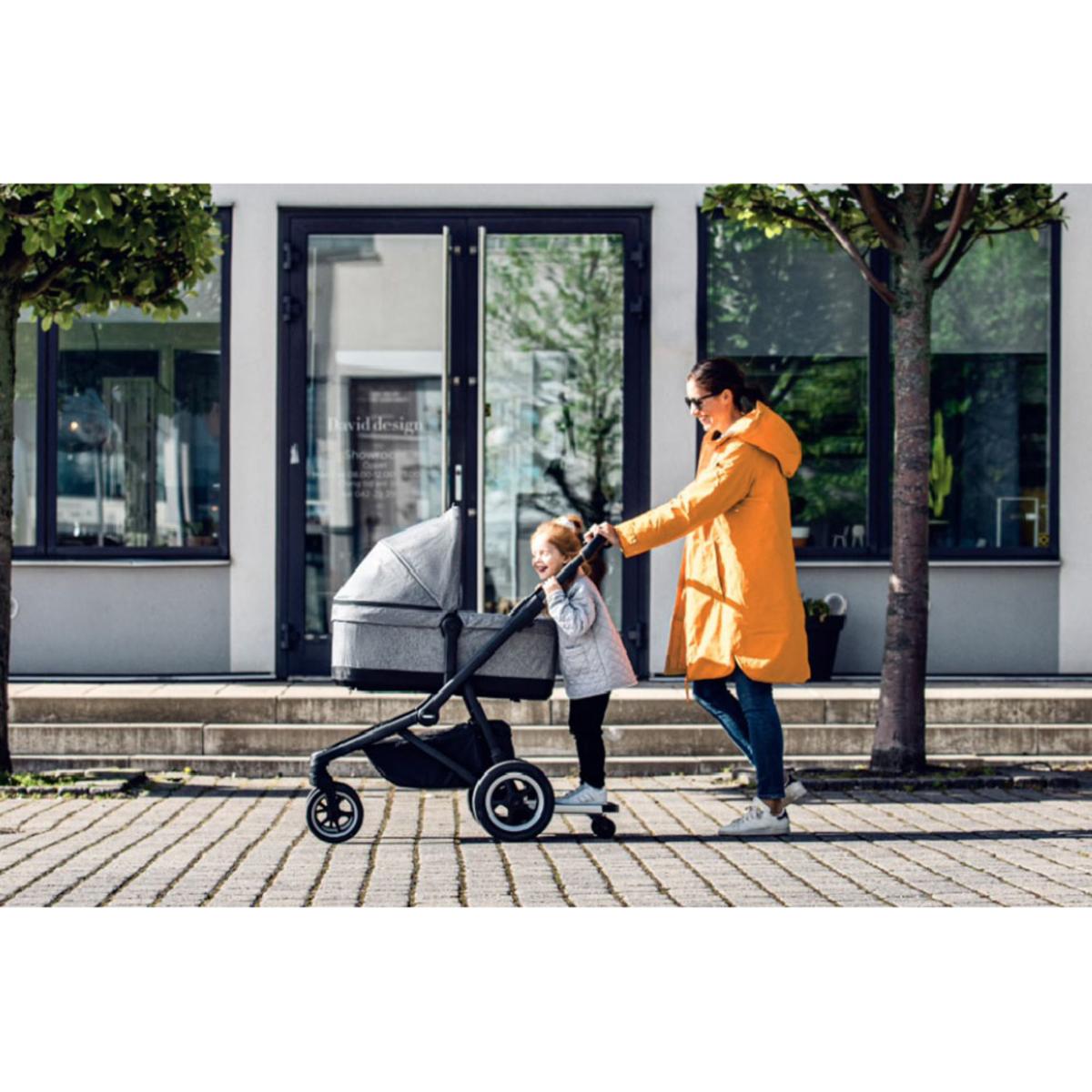  Thule Sleek City Stroller - Aluminium/Gray Melange
