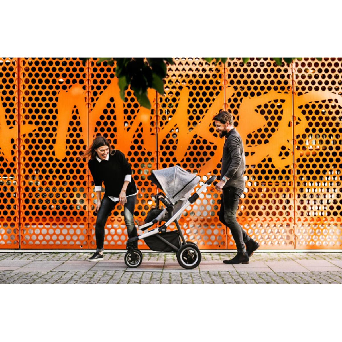  Thule Sleek City Stroller - Aluminium/Gray Melange