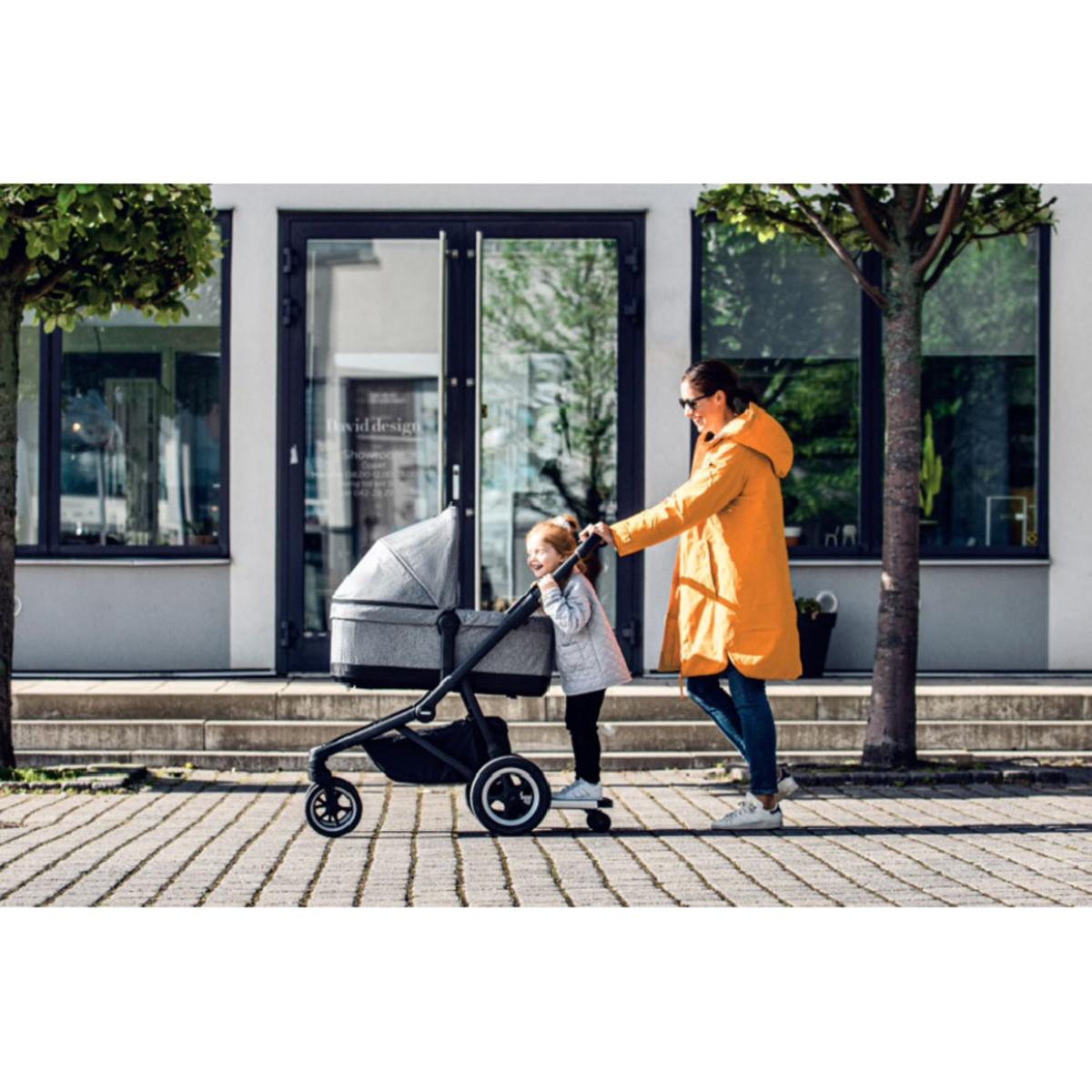  Thule Sleek City Stroller - Gray Melange/Black