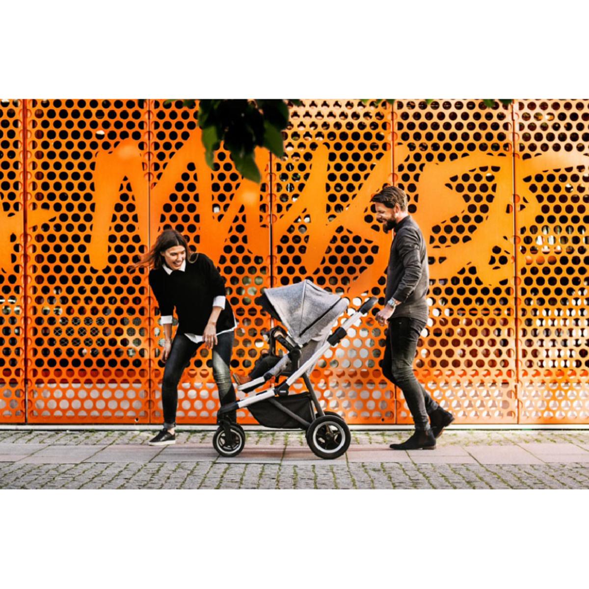  Thule Sleek City Stroller - Gray Melange/Black