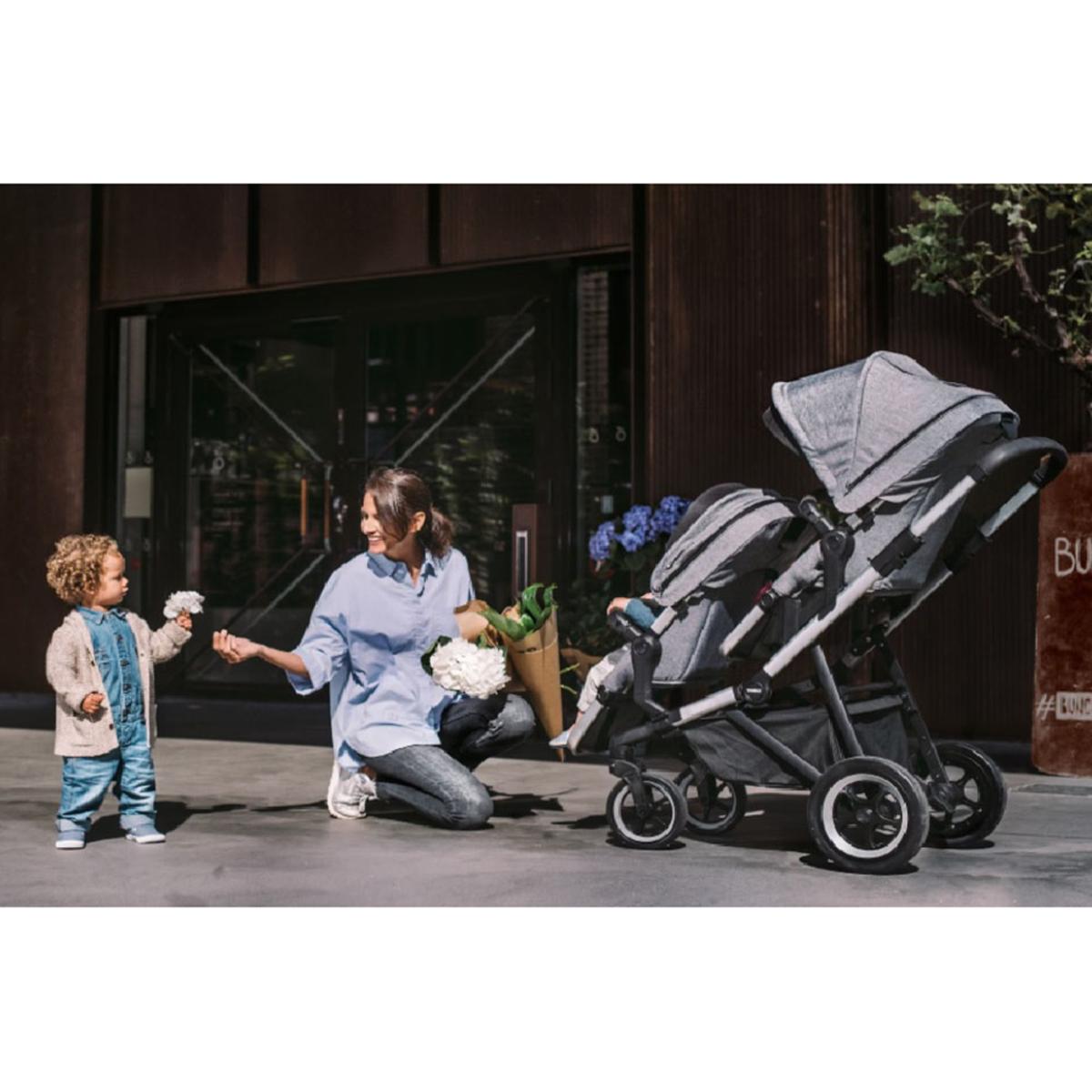  Thule Sleek City Stroller - Gray Melange/Black