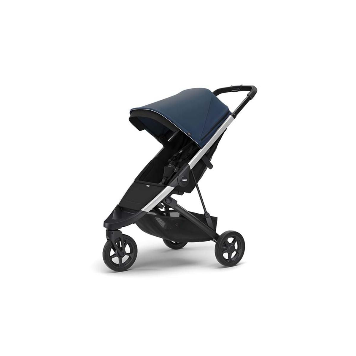  Thule Spring Flexible Stroller - Aluminum/Majolica Blue