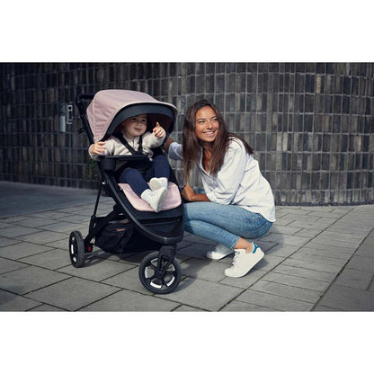  Thule Spring Flexible Stroller - Black/Misty Rose Melange