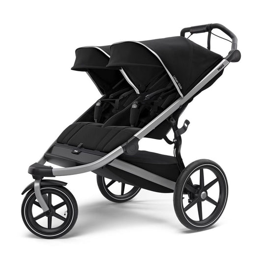  Thule Urban Glide 2 Double Jogging Stroller - Aluminium/Jet Black