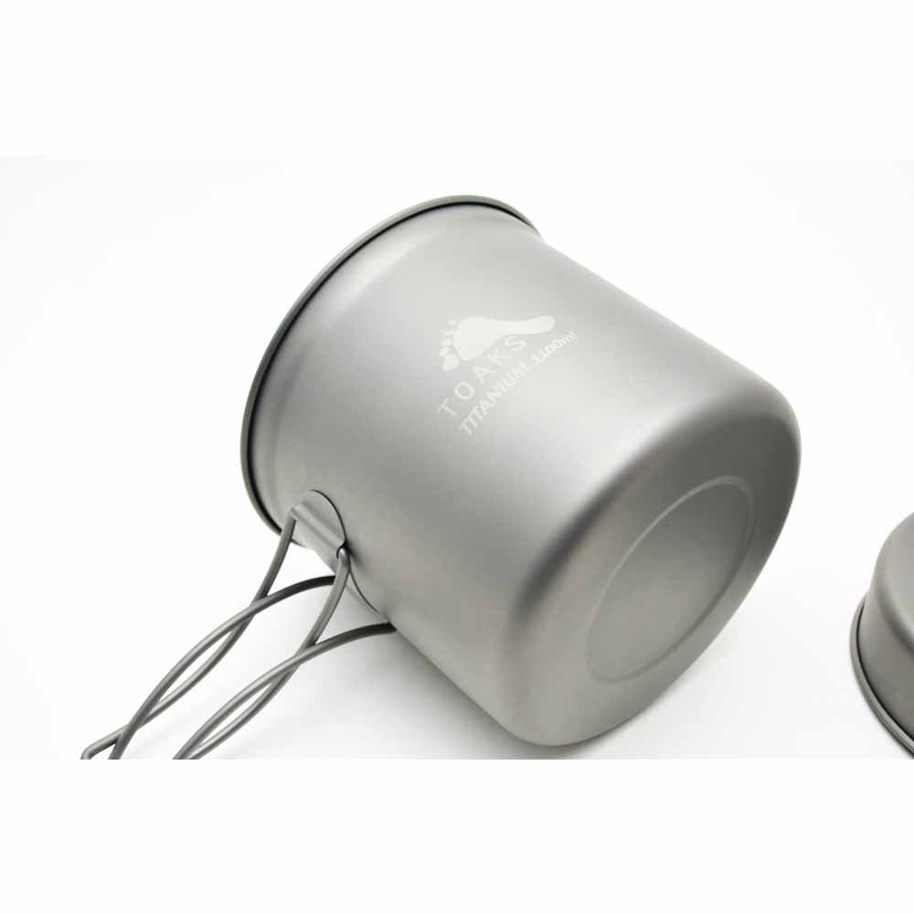  TOAKS Titanium 1100ml Pot With Pan