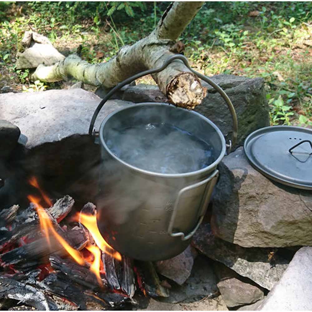  TOAKS Titanium 750ml Pot With Bail Handle