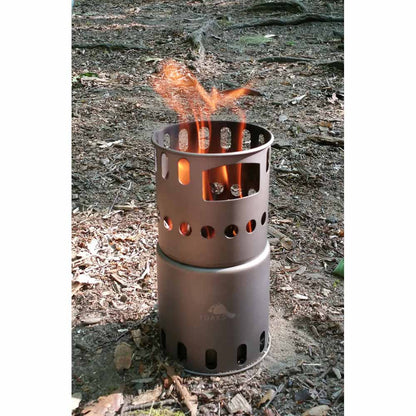  TOAKS Titanium Backpacking Wood Burning Stove