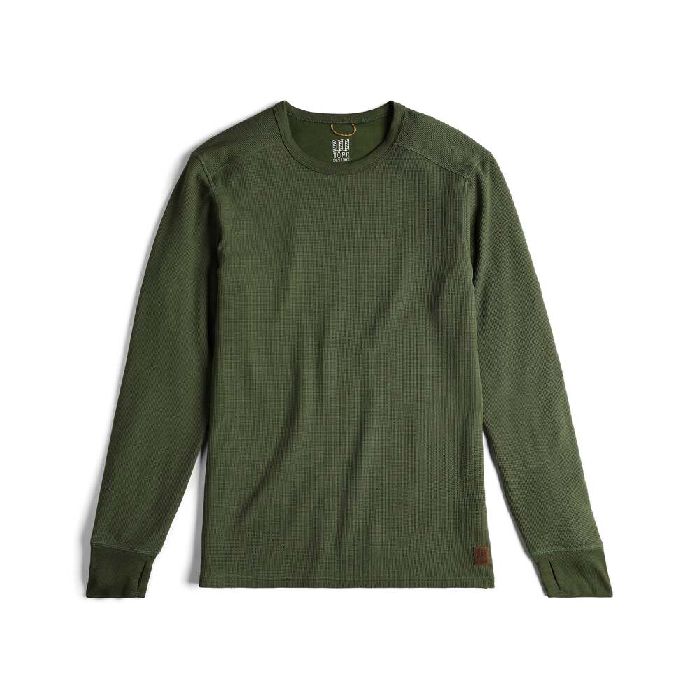  Topo Designs Mens Global Waffle Crew