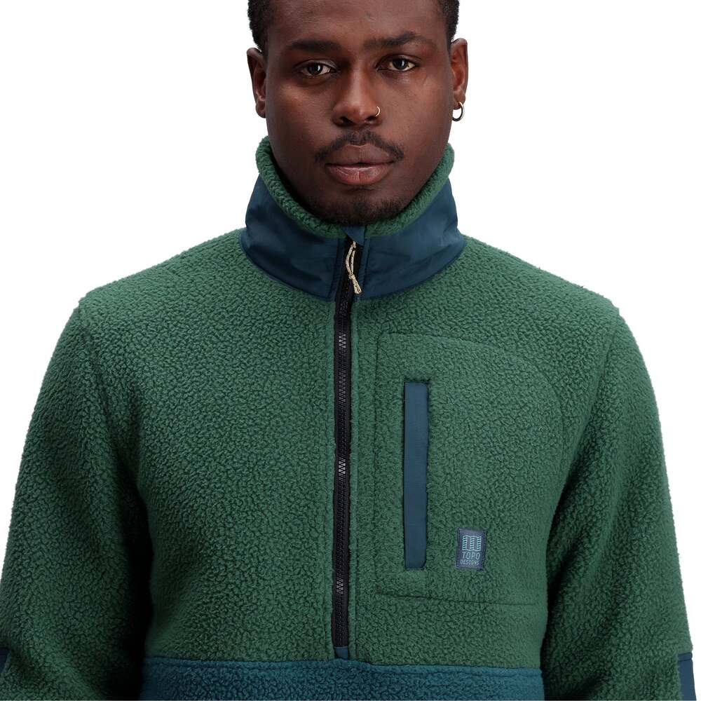  Topo Designs Mens Mountain Fleece Pullover