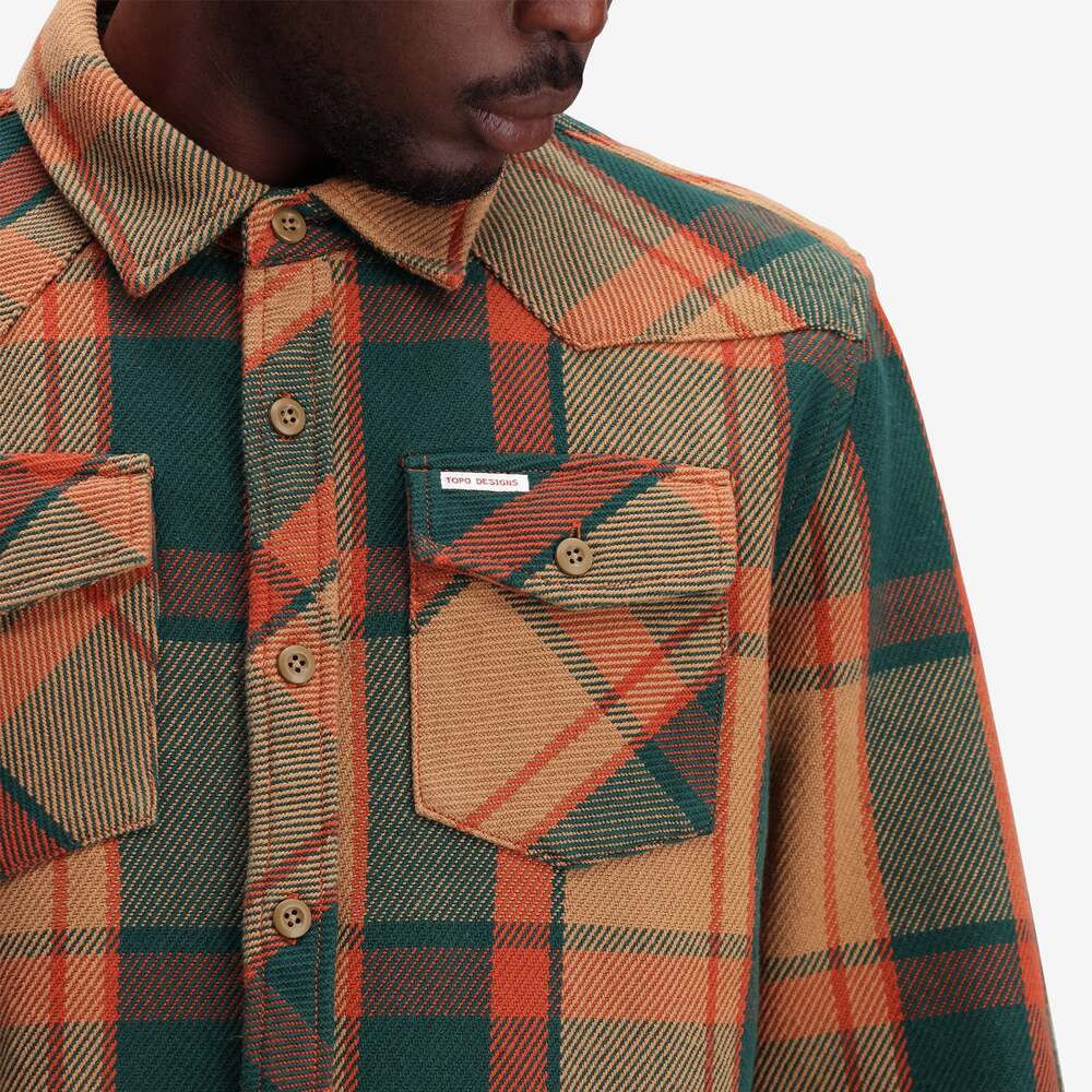  Topo Designs Mens Mountain Shirt Heavyweight