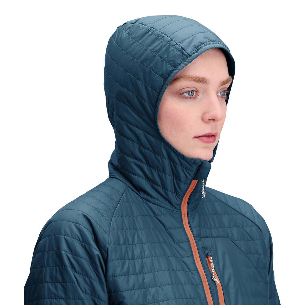  Topo Designs Womens Global Puffer Hoodie