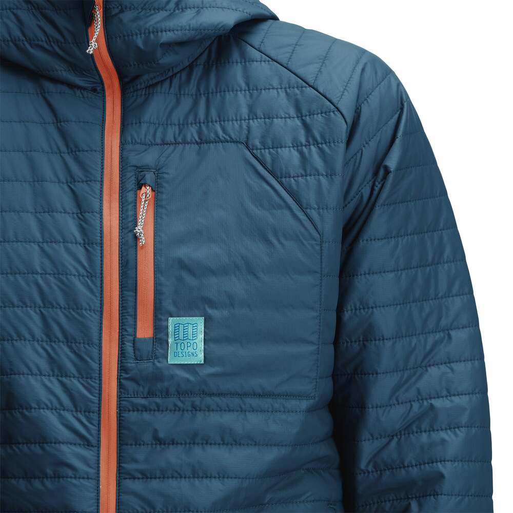  Topo Designs Womens Global Puffer Hoodie