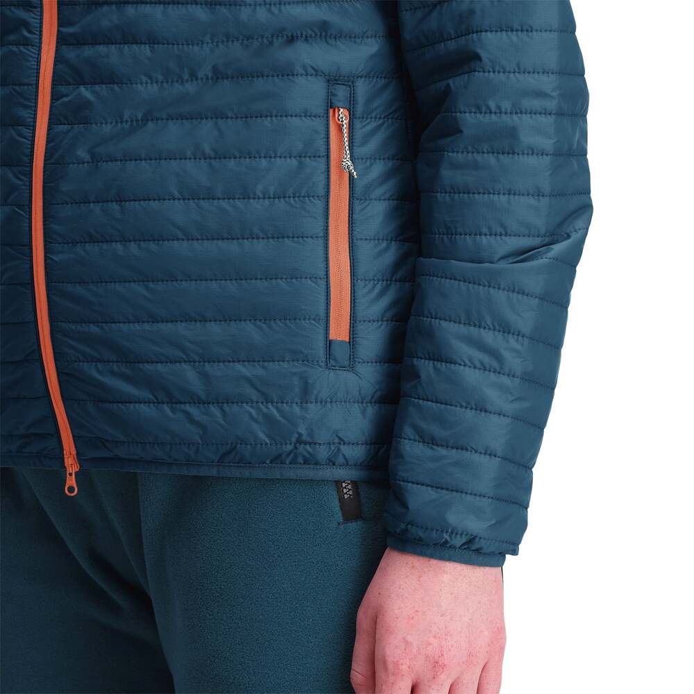  Topo Designs Womens Global Puffer Hoodie