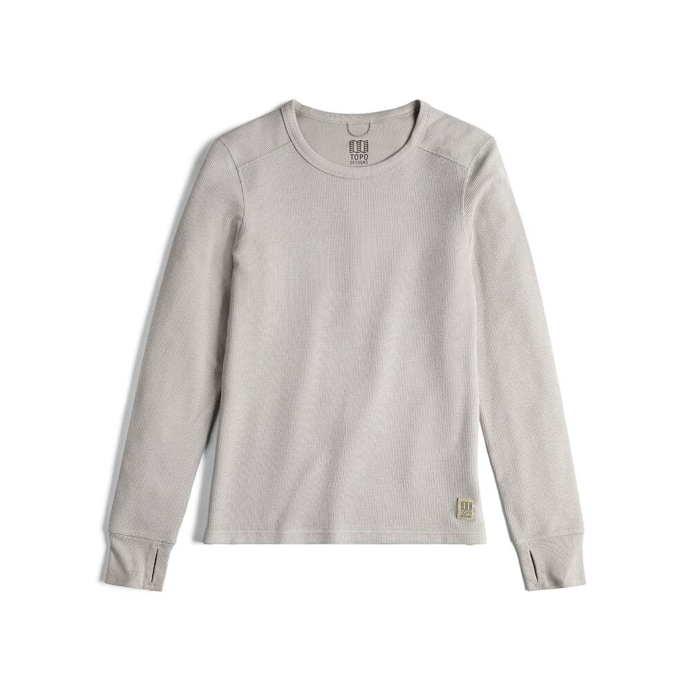  Topo Designs Womens Global Waffle Crew