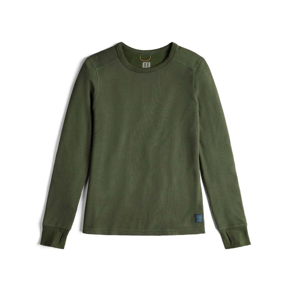  Topo Designs Womens Global Waffle Crew