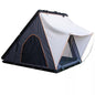  Trustmade Triangle Aluminium Black Hard Shell Grey Rooftop Tent With Roof Rack Scout Series
