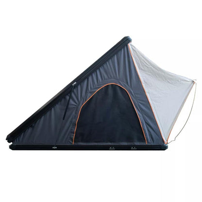  Trustmade Triangle Aluminium Black Hard Shell Grey Rooftop Tent With Roof Rack Scout Series