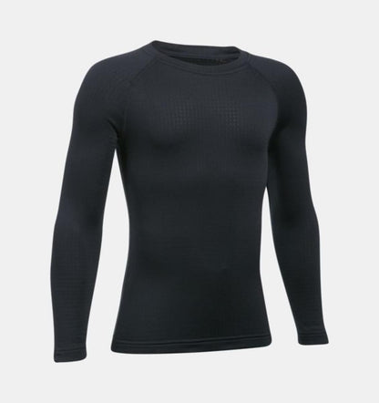  Under Armour Boys UA Base 2.0 Crew Long Sleeve T-Shirt
