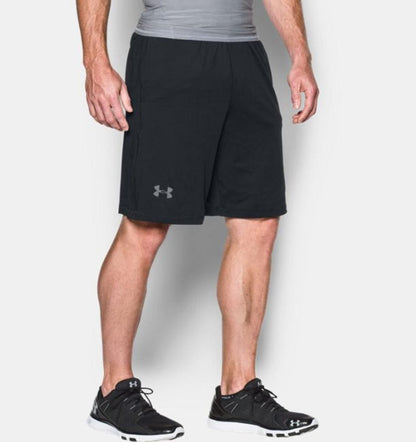  Under Armour Mens UA Raid 10in Short - Black/Graphite