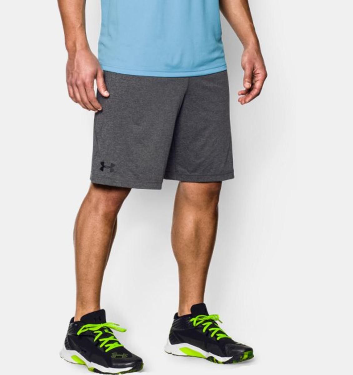  Under Armour Mens UA Raid 10in Short - Black/Graphite