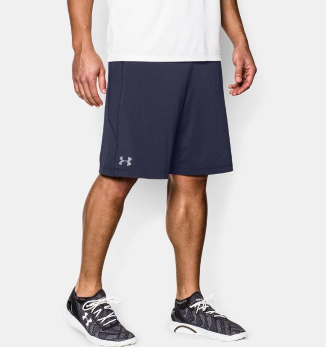  Under Armour Mens UA Raid 10in Short - Black/Graphite