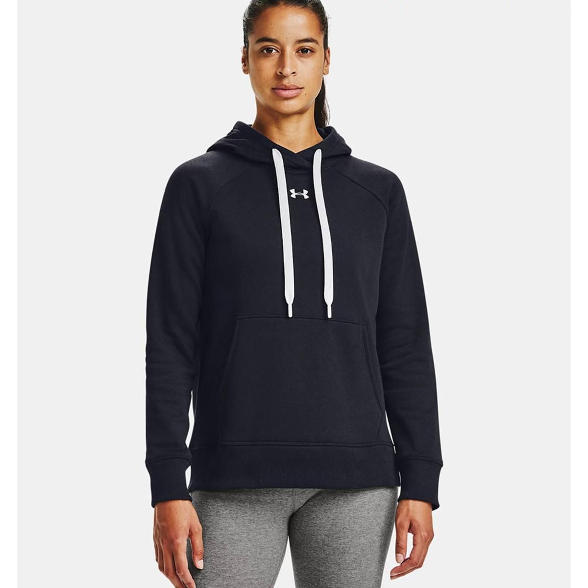  Under Armour Womens Rival Fleece HB Hoodie