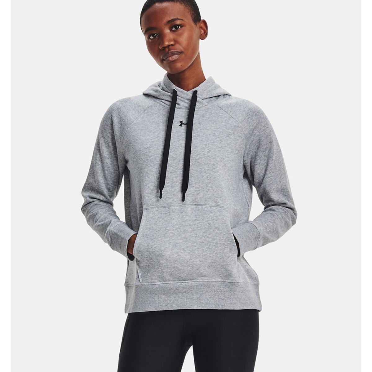  Under Armour Womens Rival Fleece HB Hoodie