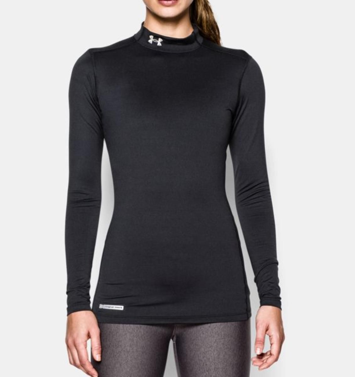  Under Armour Womens UA ColdGear Authentic Mock Shirt