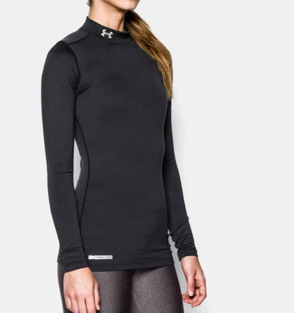  Under Armour Womens UA ColdGear Authentic Mock Shirt