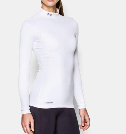  Under Armour Womens UA ColdGear Authentic Mock Shirt