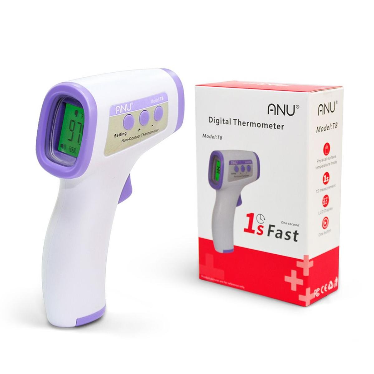 UTK No Contact Forehead Digital Infrared Thermometer With LCD Display