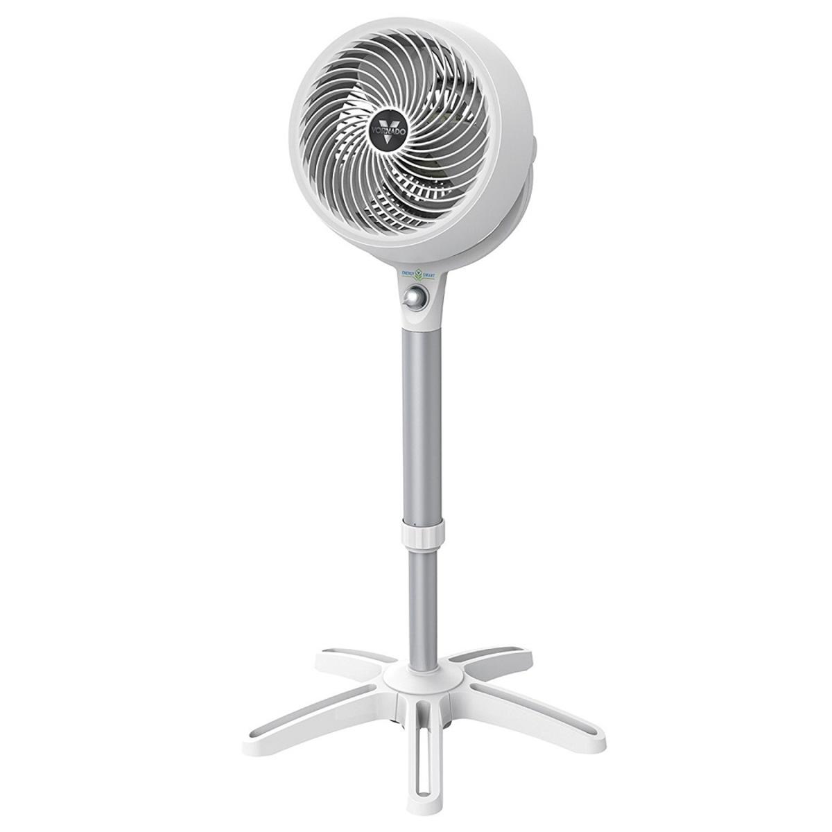  Vornado 683DC Energy Smart Air Pedestal Circulator - White