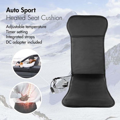  Wagan Auto Sport Heated Seat Cushion
