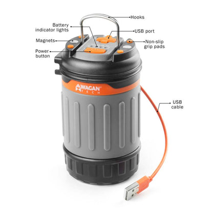  Wagan Brite-Nite Pop-Up USB Lantern