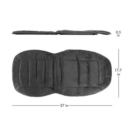  Wagan Deluxe Soft Velour Heated Seat Cushion