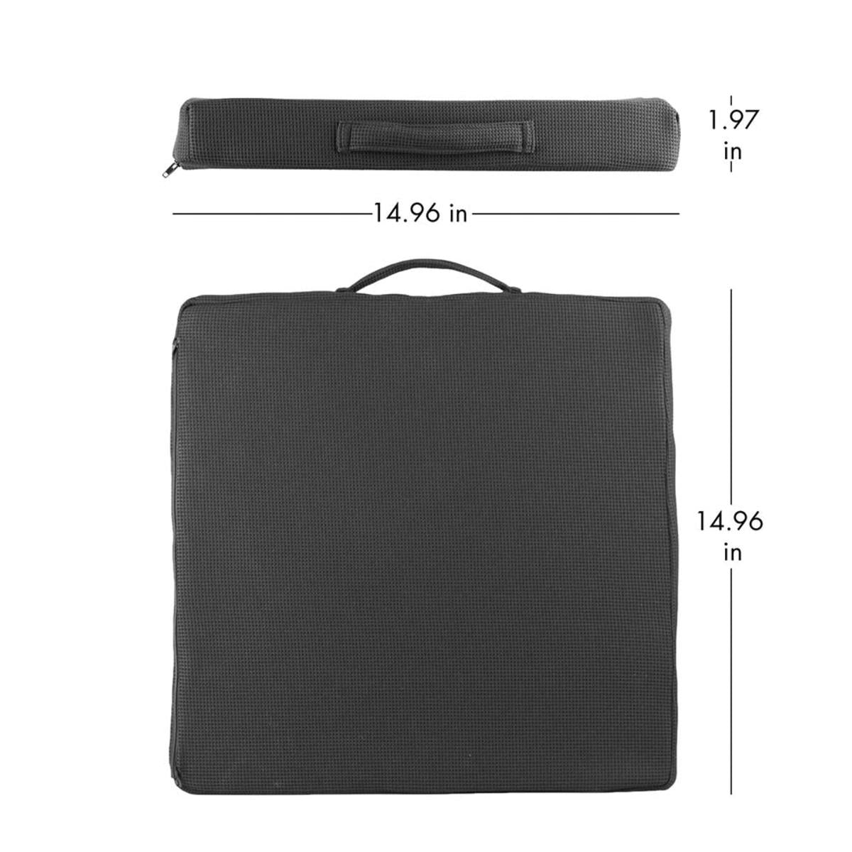  Wagan RelaxFusion Standard Memory Foam And Gel Seat Cushion