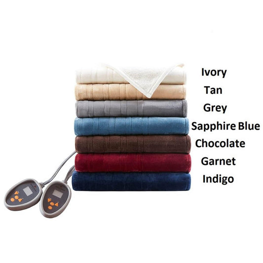  Woolrich Heated Plush To Berber Blanket - King