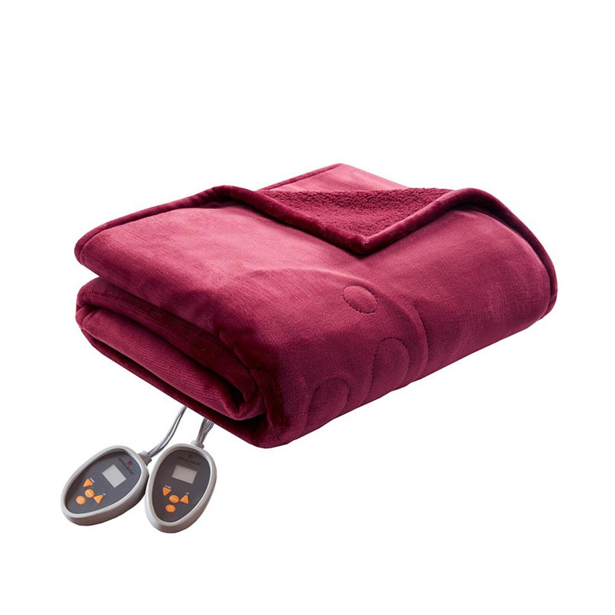  Woolrich Heated Plush To Berber Blanket - King