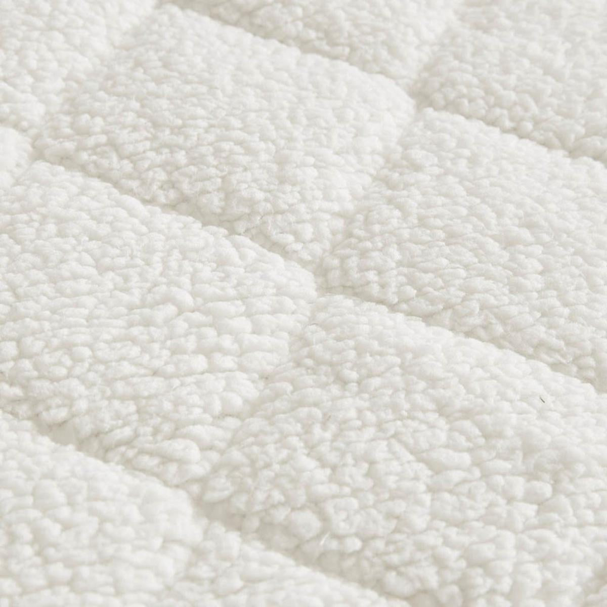  Woolrich Heated Sherpa Mattress Pad - King / Cal King