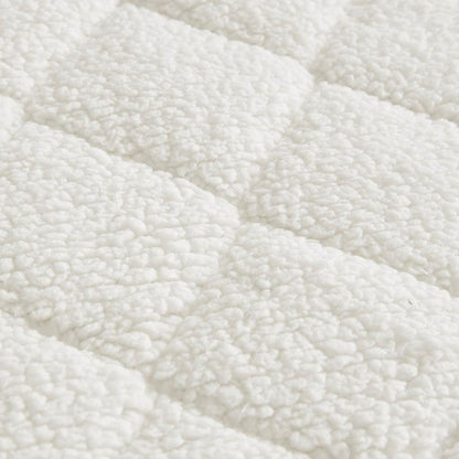  Woolrich Heated Sherpa Mattress Pad - King / Cal King