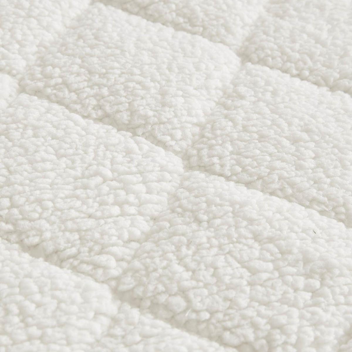  Woolrich Heated Sherpa Mattress Pad - Queen