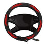  Zone Tech 12V Car Steering Wheel Heated Cover - Classic Black